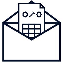 Matrix inkoopopdracht per e-mail zenden (Enkel/Bulk)