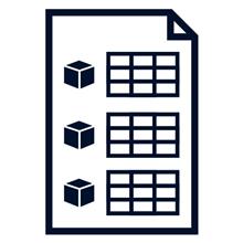 Matrix verkooplijst per assortiment