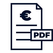 PDF voor verkoopfactuur