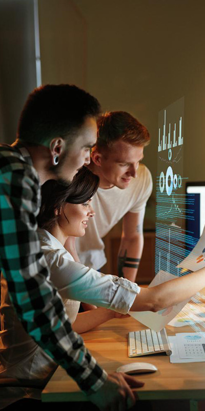 Team programmeurs van Softmaat ontwikkelt maatwerksoftware